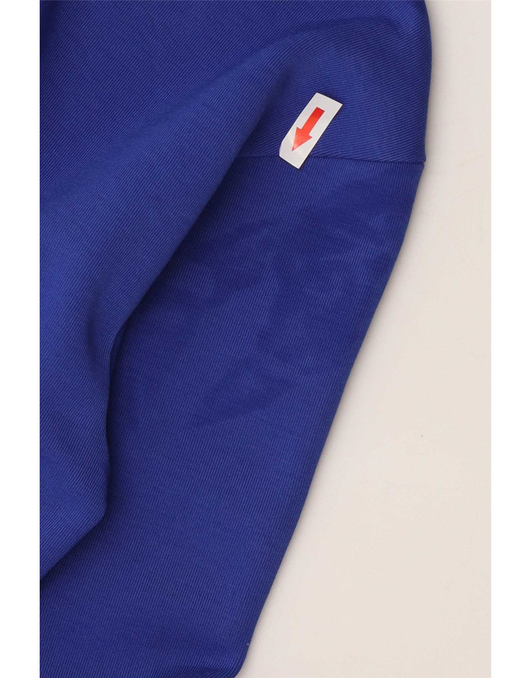 Męski sweter Adidas z grafiką i zamkiem błyskawicznym, mały, niebieski