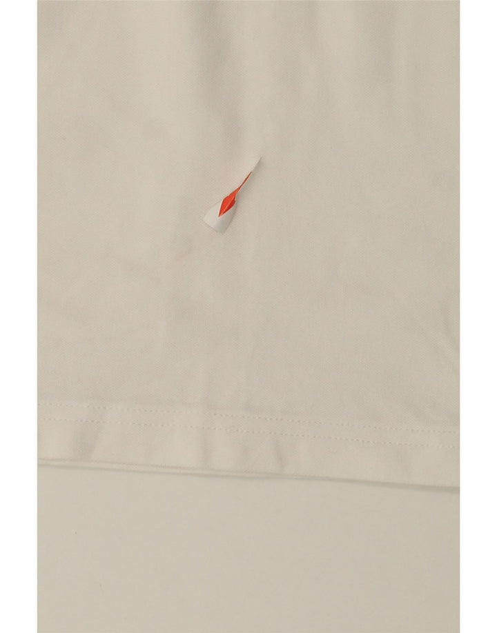 Męska koszulka polo Slim Fit Hugo Boss, średnia biała bawełna