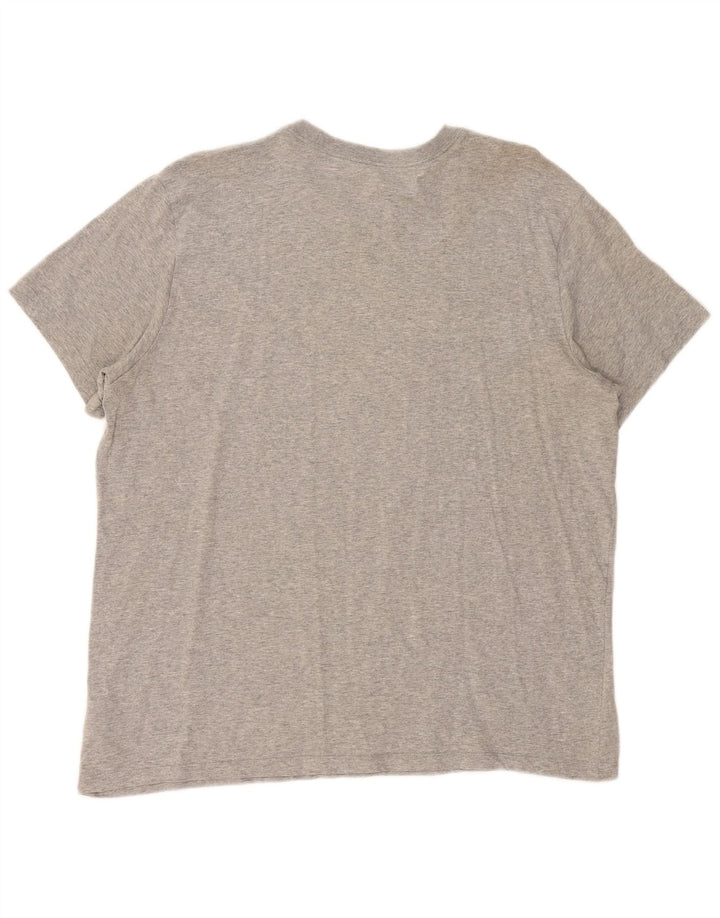 Męska koszulka Nike w rozmiarze XL, szara, nakrapiana bawełna