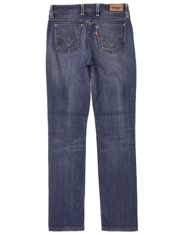 Damskie jeansy Levi's Slim W29 L30 Niebieskie bawełniane