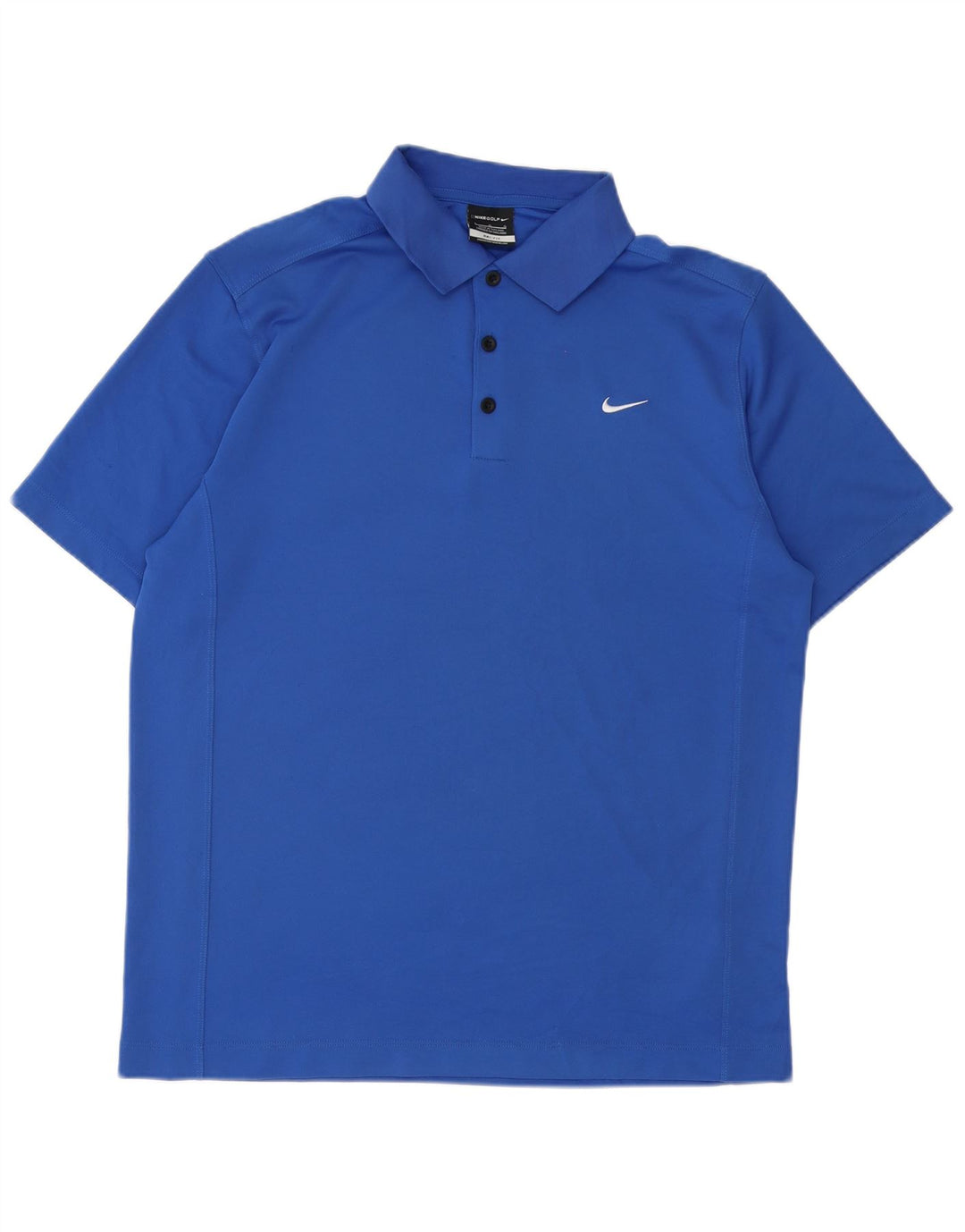 Męska koszulka polo Nike Dri Fit, duża niebieska, poliestrowa