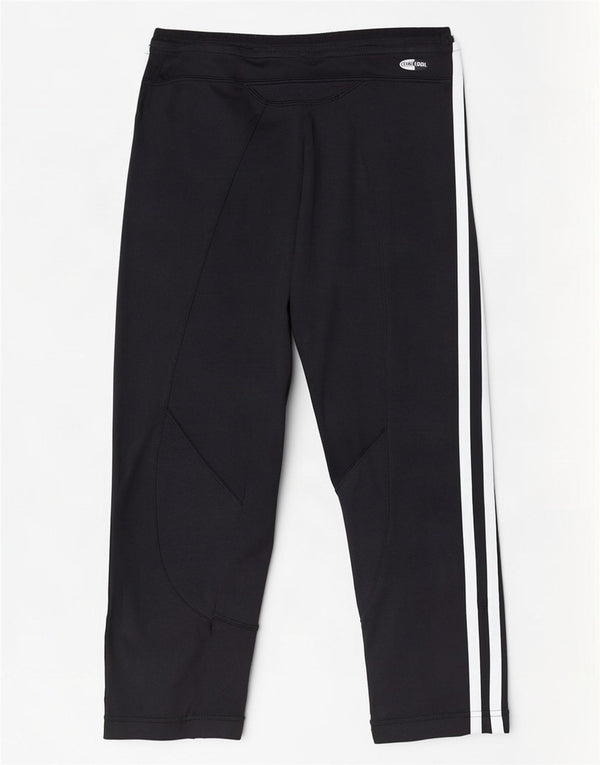 Legginsy Adidas Damskie Climacool Capri UK 10 Małe Czarne Poliamidowe