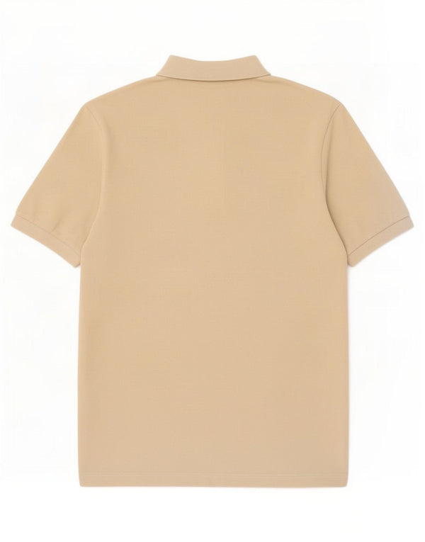Kappa Mens Polo Shirt Medium Beige Cotton