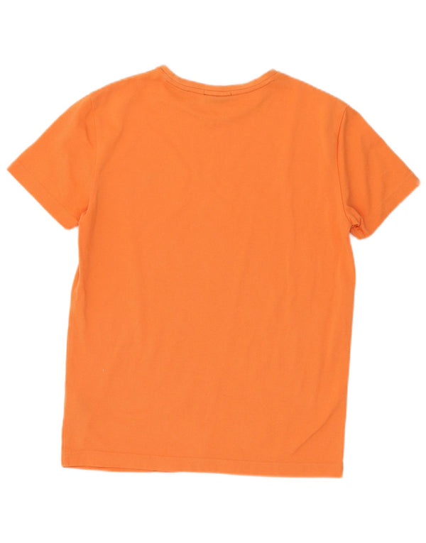 Męski T-shirt Gant o dopasowanym kroju, średni pomarańczowy, bawełniany