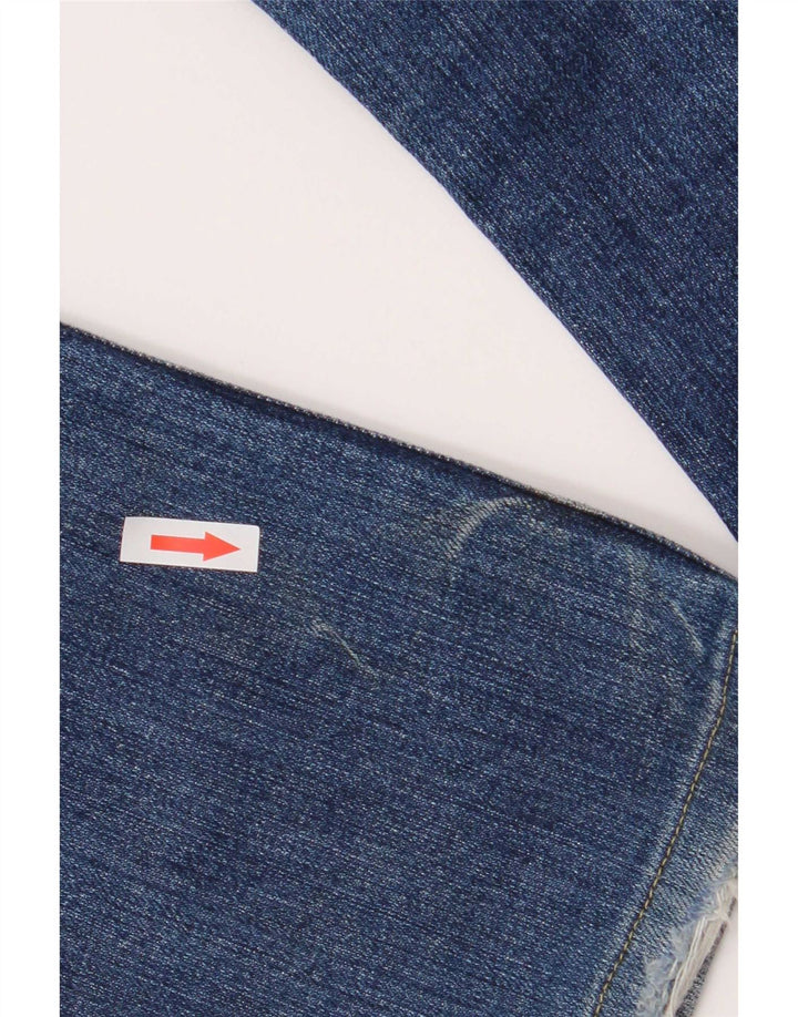 Damskie jeansy Leeola Bootcut W30 L35, niebieskie, bawełniane