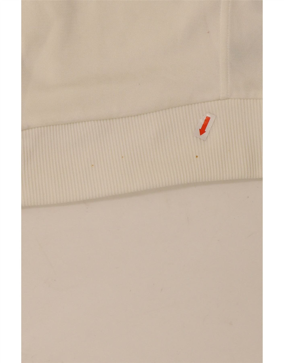 Damska kurtka dresowa ADIDAS UK 16, duża, złamana biel, poliester