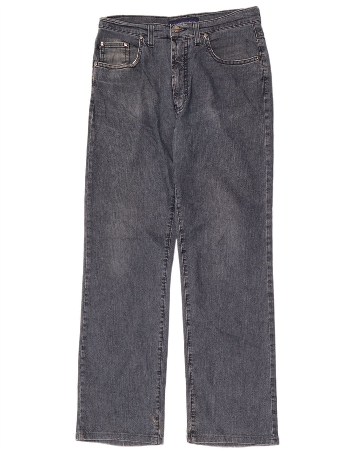 Damskie proste dżinsy Trussardi W30 L29 Niebieskie bawełniane