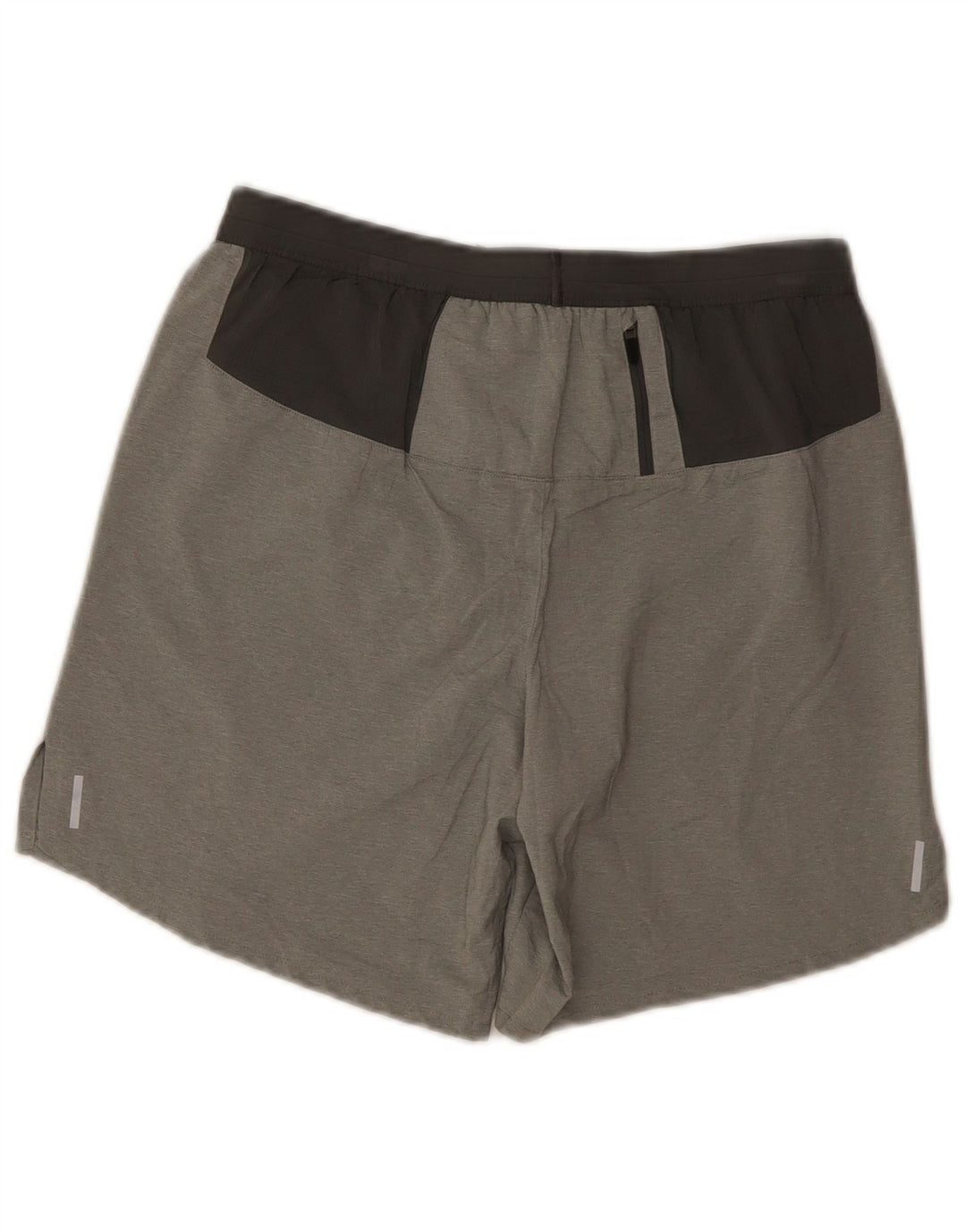 Damskie spodenki sportowe Nike Dri Fit UK 10, małe, szare, poliestrowe