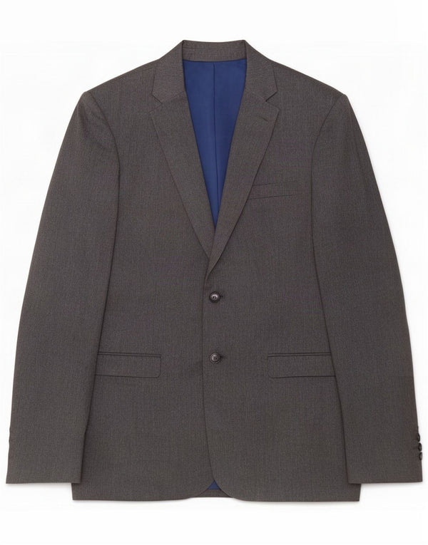 Marks & Spencer Mens Long 2 Button Blazer Jacket UK 40 Medium Grey