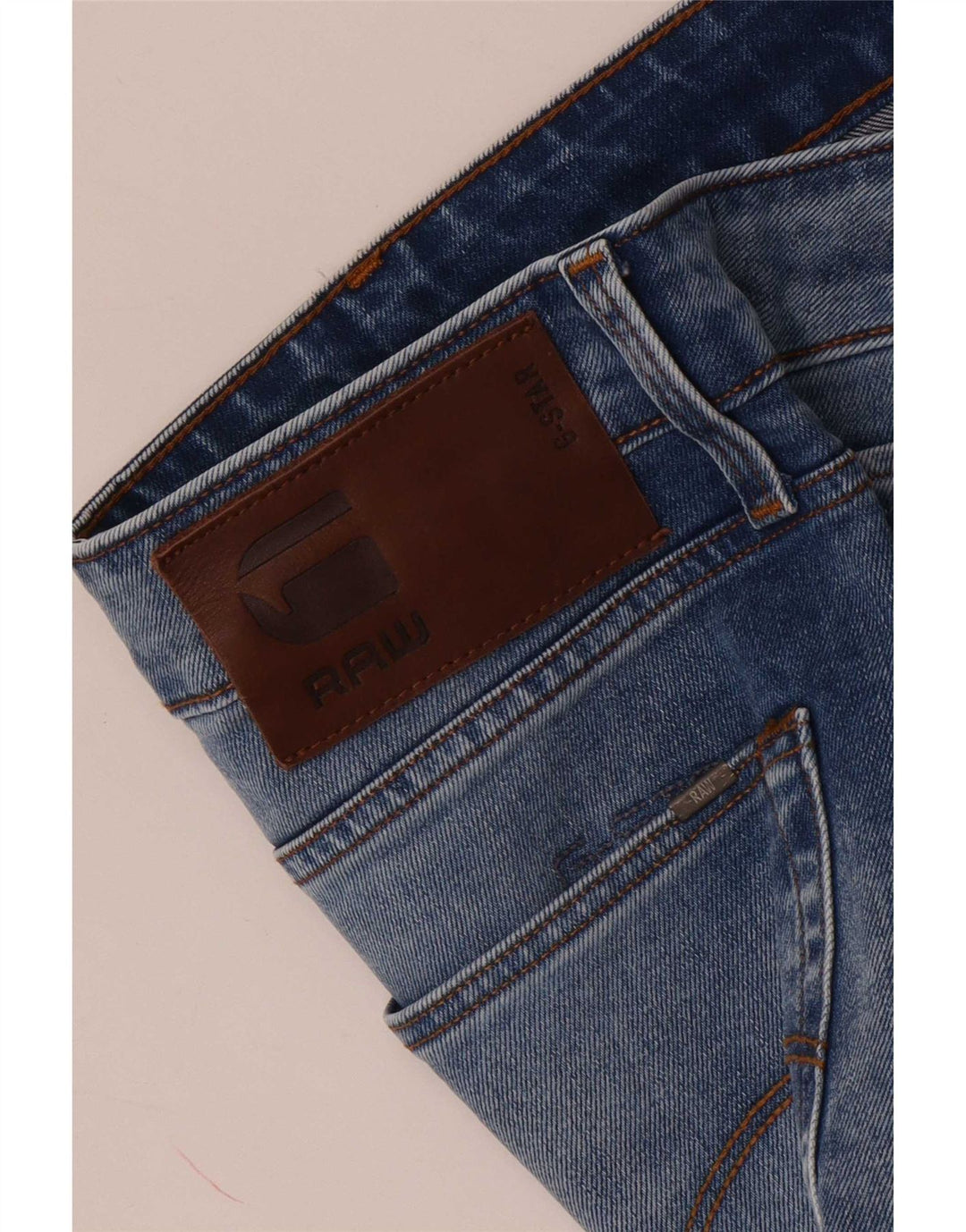 Męskie jeansy slim G-Star W34 L30 Niebieskie