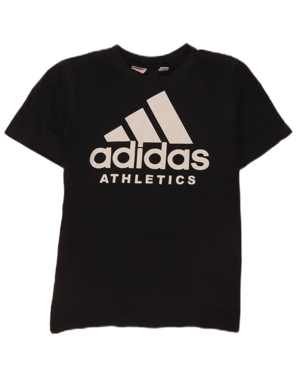 Damska koszulka graficzna Adidas Top UK 8 Small Navy Blue Sports