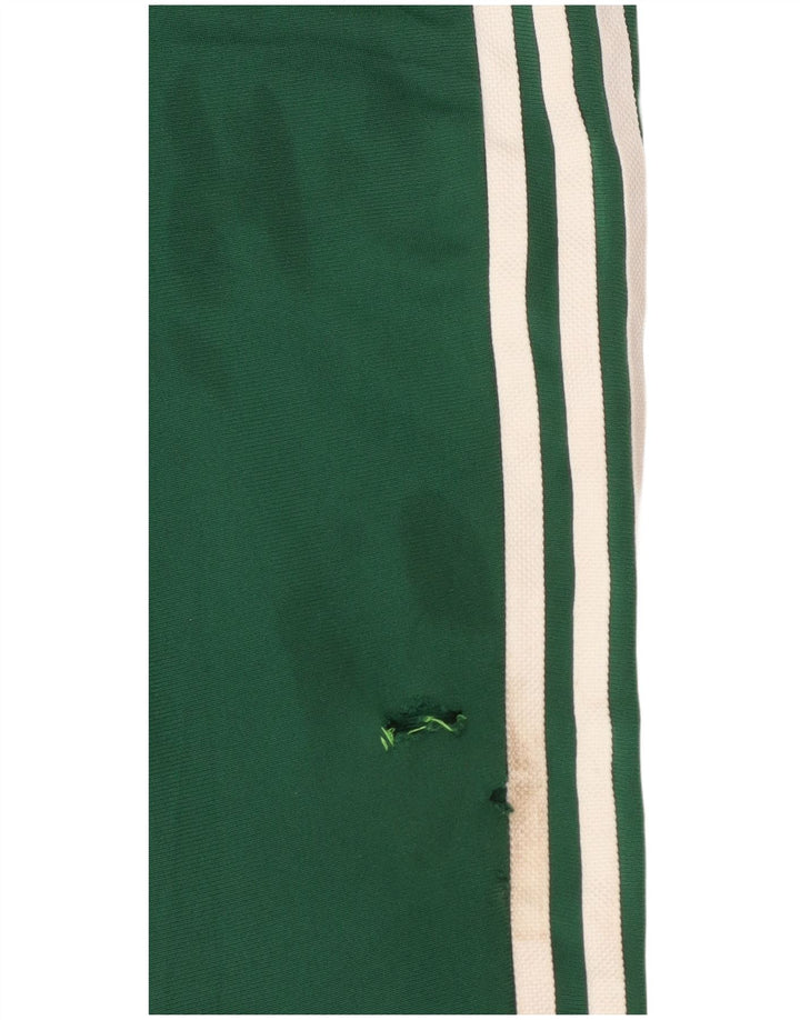 Adidas Chłopięce Spodnie Dresowe Joggery 7-8 Lat Zielony Poliester