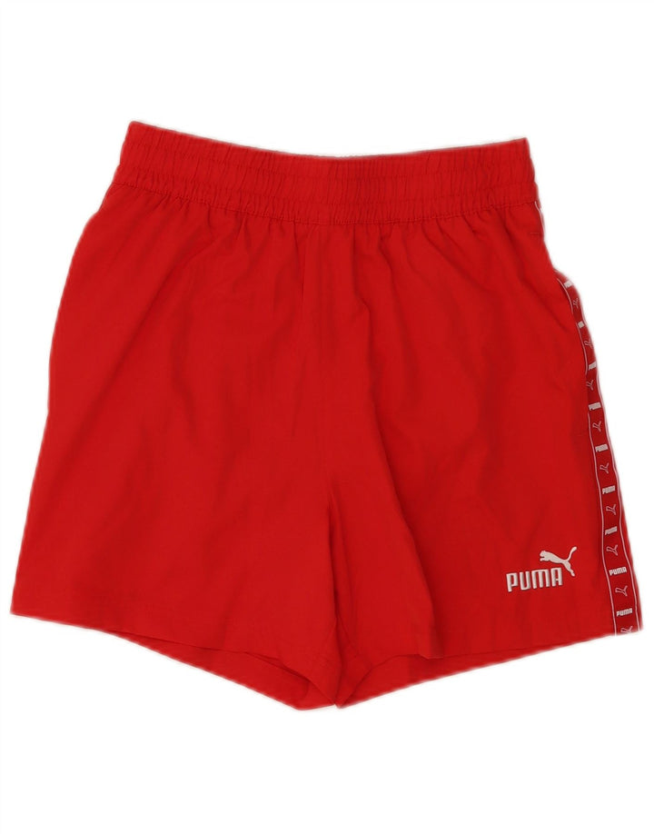 Damskie spodenki sportowe Puma Graphic UK 8 Small Red Polyester