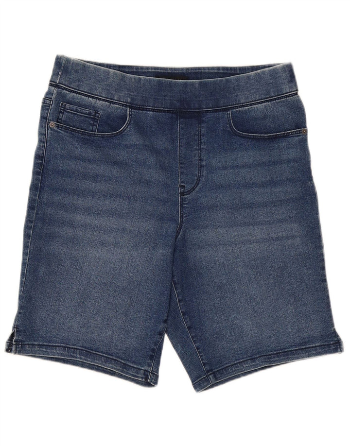 Damskie spodenki jeansowe Dkny, średnie W30, niebieska bawełna