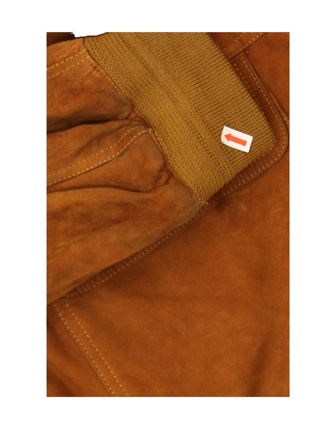 I NAVIGLI Mens Suede Bomber Jacket IT 56 3XL Brown Leather Vintage I NAVIGLI and Second-Hand I NAVIGLI from Messina Hembry 