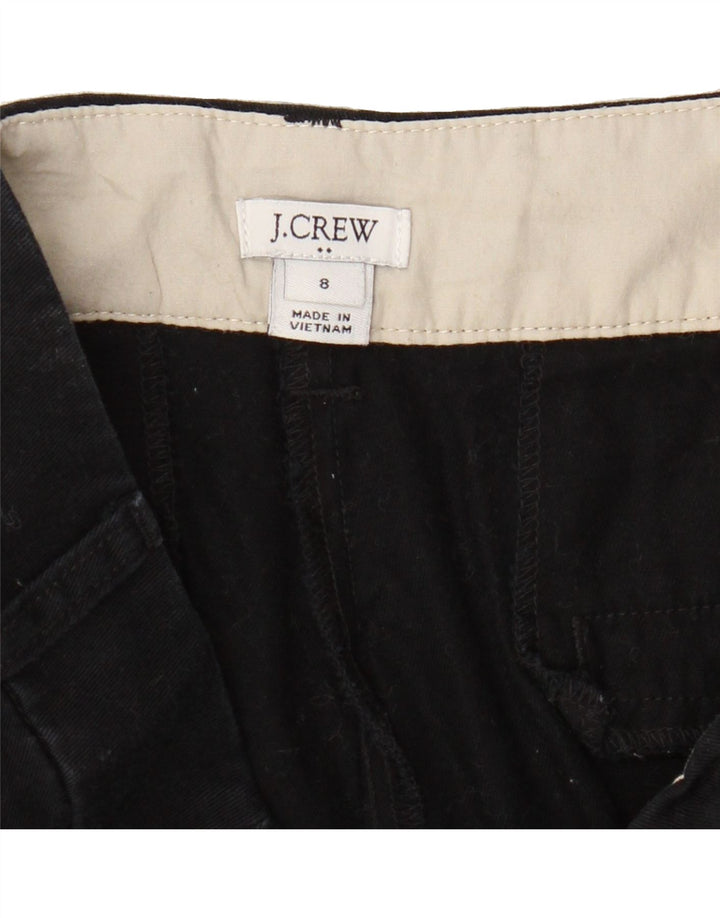 J. CREW Womens Chino Shorts US 8 Medium W34  Black Cotton Vintage J. Crew and Second-Hand J. Crew from Messina Hembry 