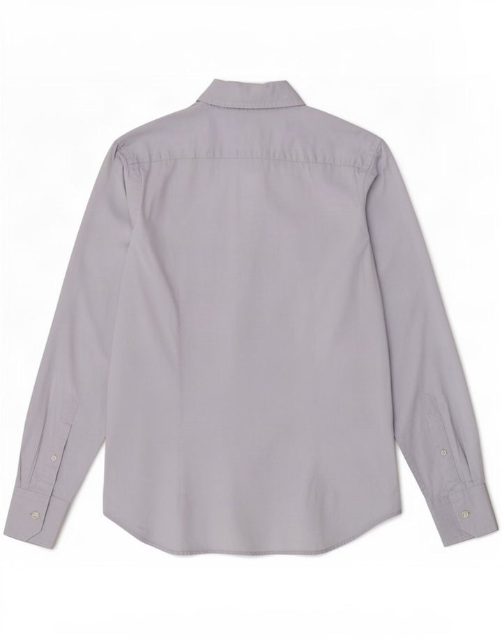 Fred Perry Męska koszula slim fit, mała niebieska