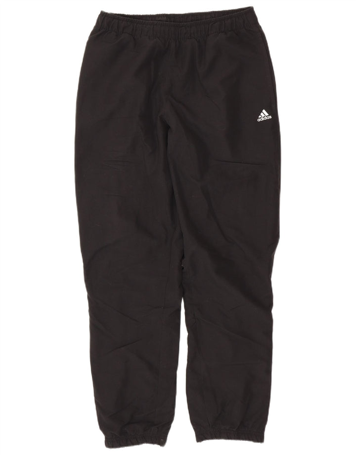 Męskie spodnie dresowe ADIDAS Climalite Joggers, średni czarny poliester