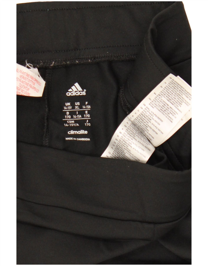 Legginsy Adidas Dziewczęce Climalite 14-15 lat Czarny Poliester
