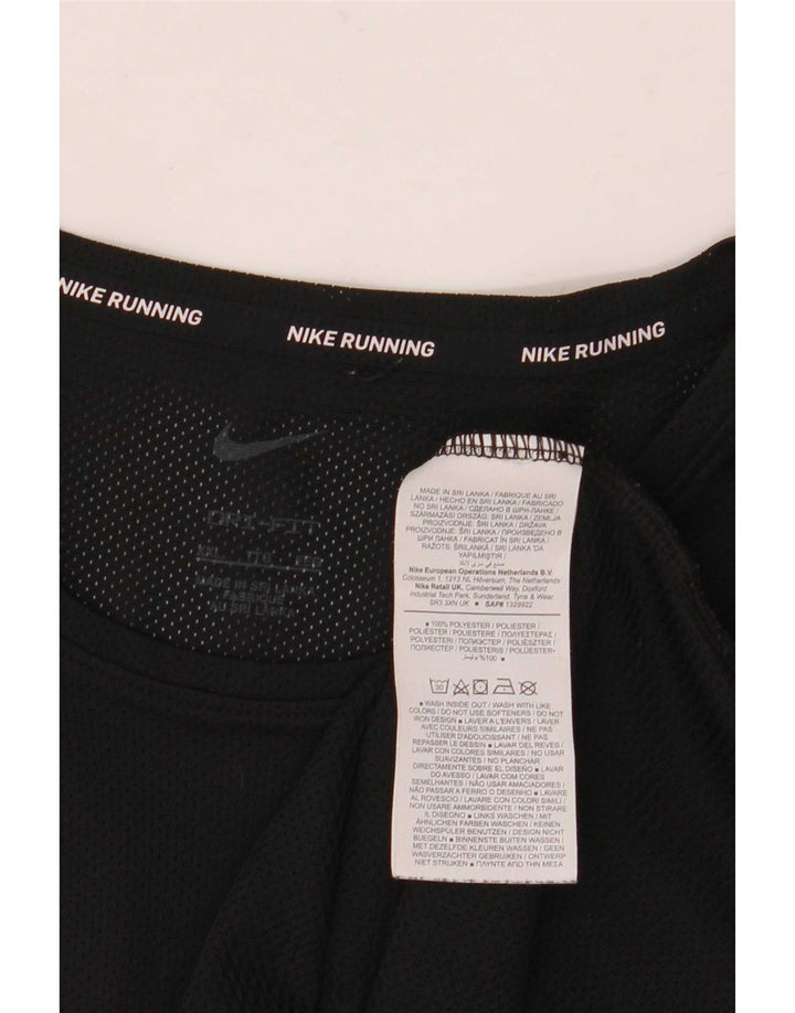 Męski T-shirt Nike Dri Fit Top 2XL Czarny Poliester