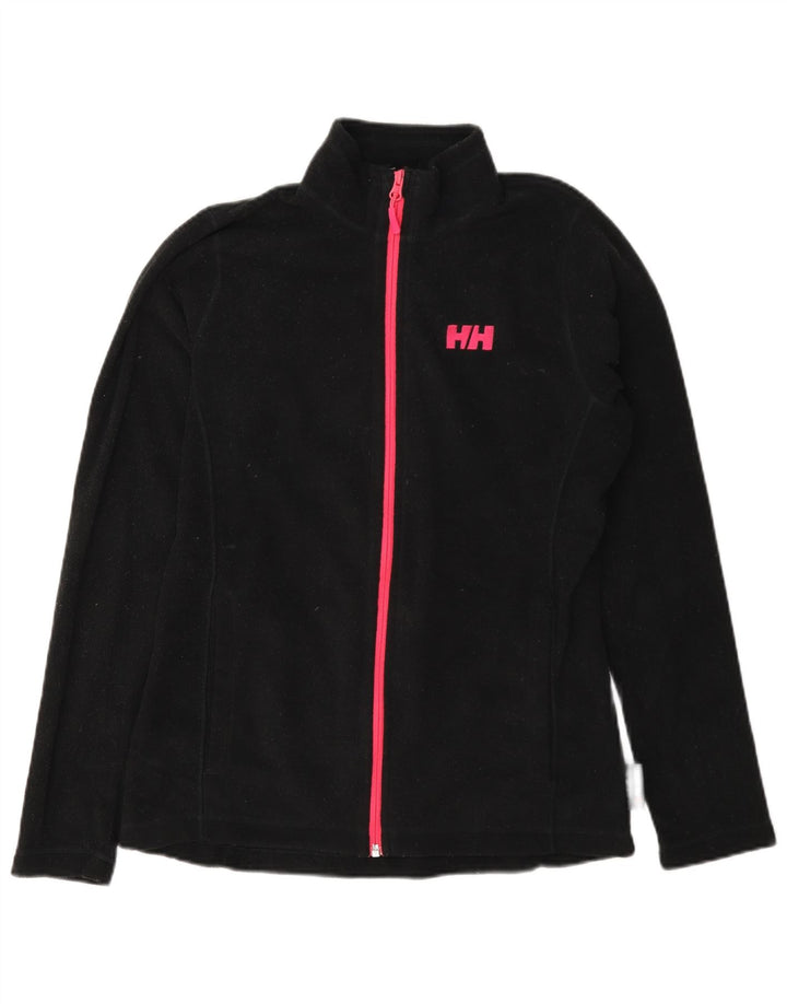 Damska kurtka polarowa Helly Hansen UK 16, duża, czarna, poliester