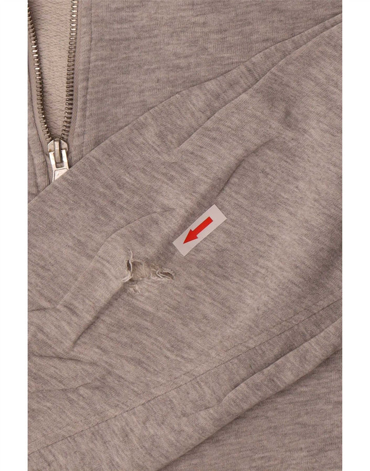 Męska bluza Zara z zamkiem błyskawicznym, duża, szara