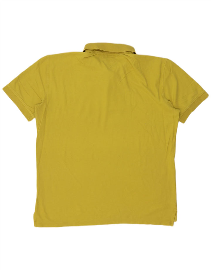 Męska koszulka polo o regularnym kroju Tommy Hilfiger XL w kolorze żółtym