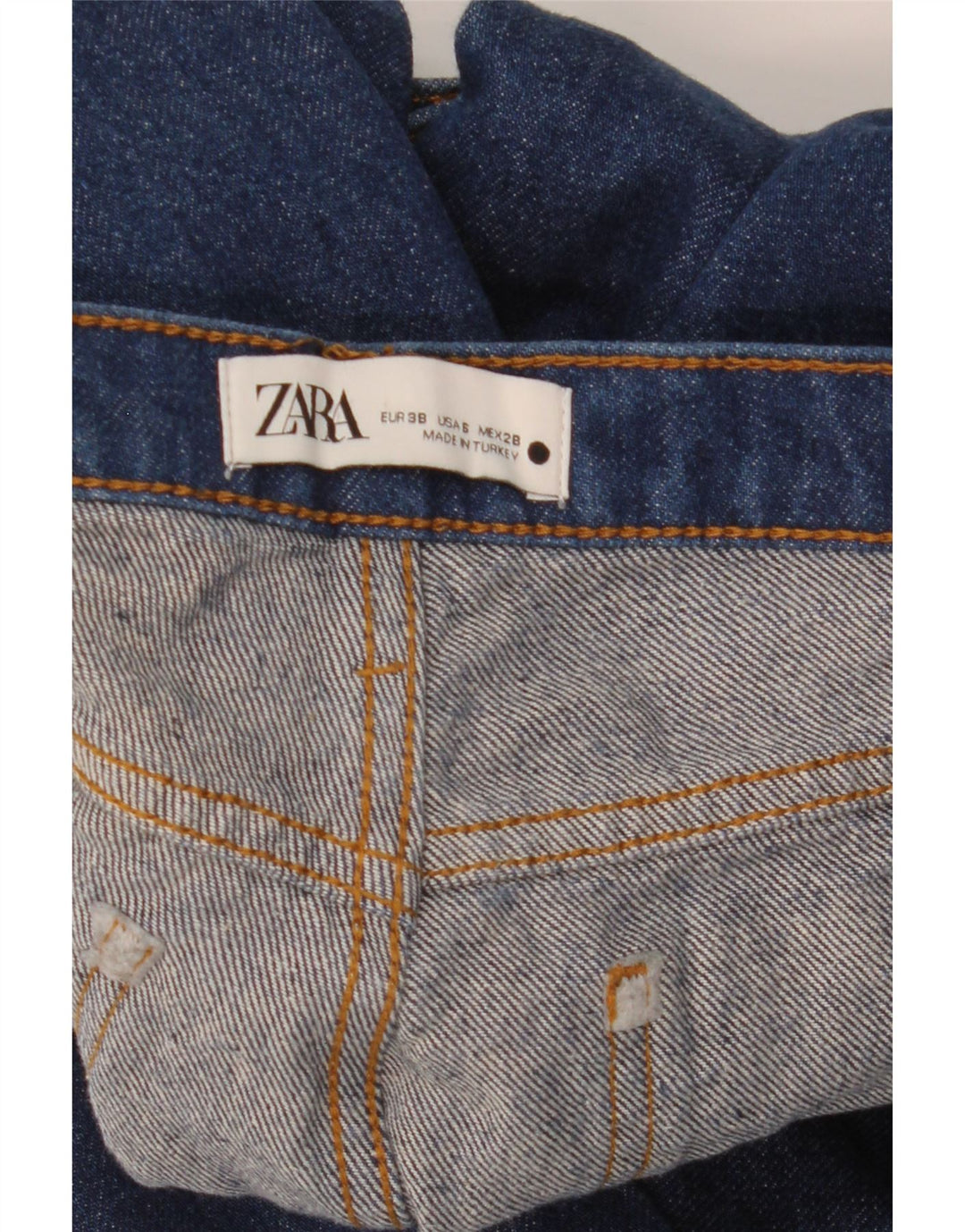 Damskie jeansy Bootcut ZARA EU 38 Small W28 L34 Niebieskie