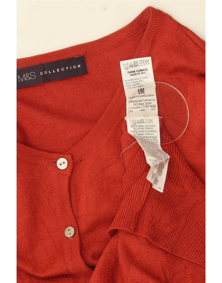Sweter damski Marks & Spencer UK 14, średni pomarańczowy wiskoza
