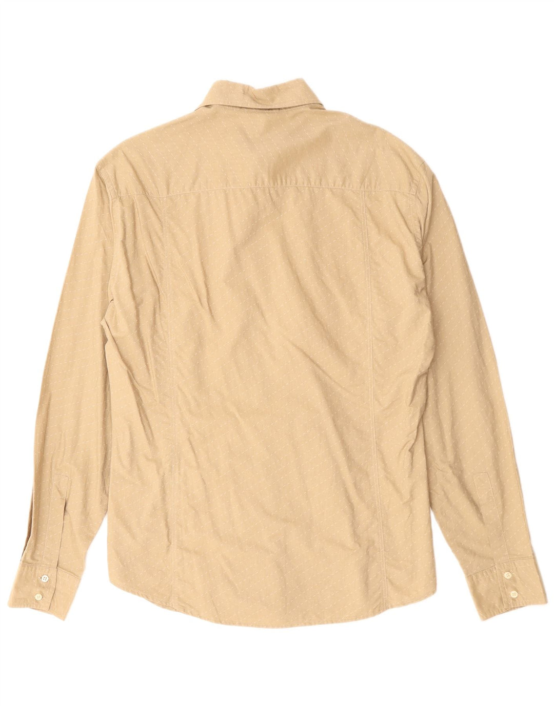 Koszula męska Armani Jeans, duża, bawełniana w beżowe paski