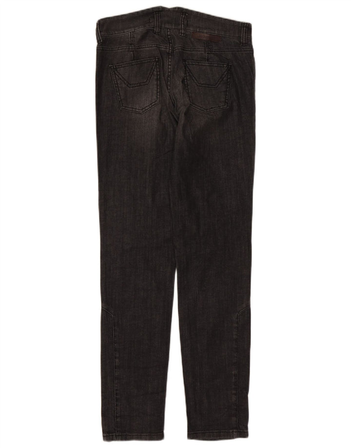 Jeansy damskie Jeckerson W27 L29 Czarne bawełniane