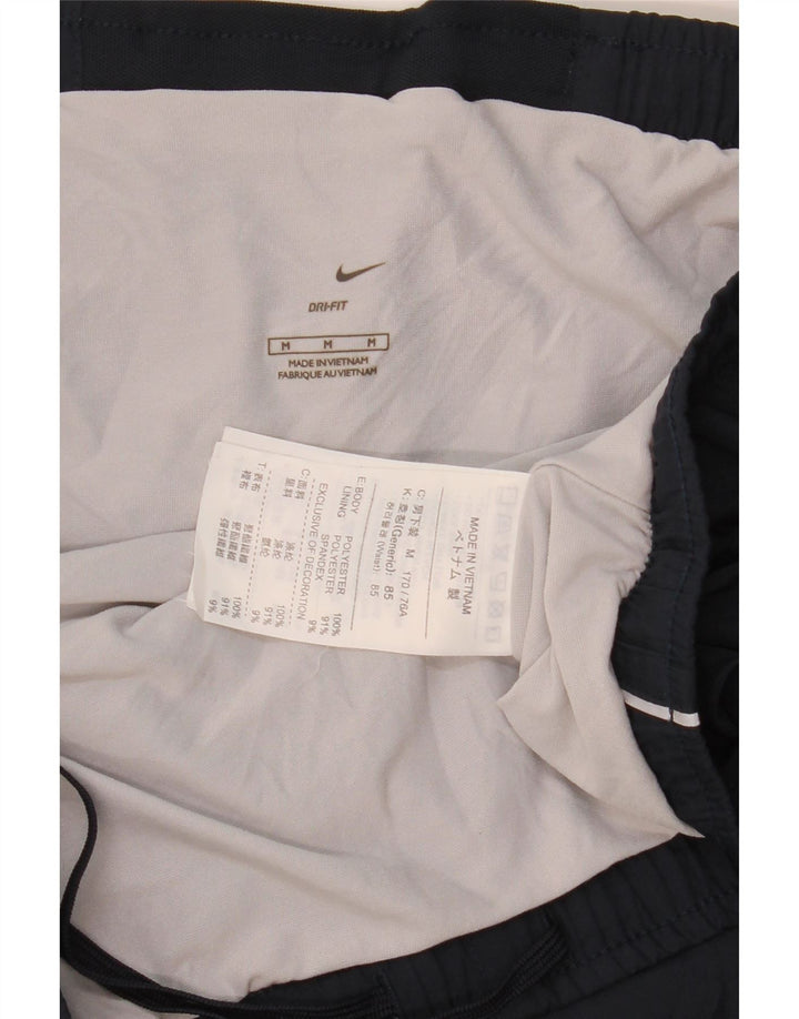 Męskie spodenki sportowe Nike Dri Fit, średni granatowy, poliester z blokami kolorów