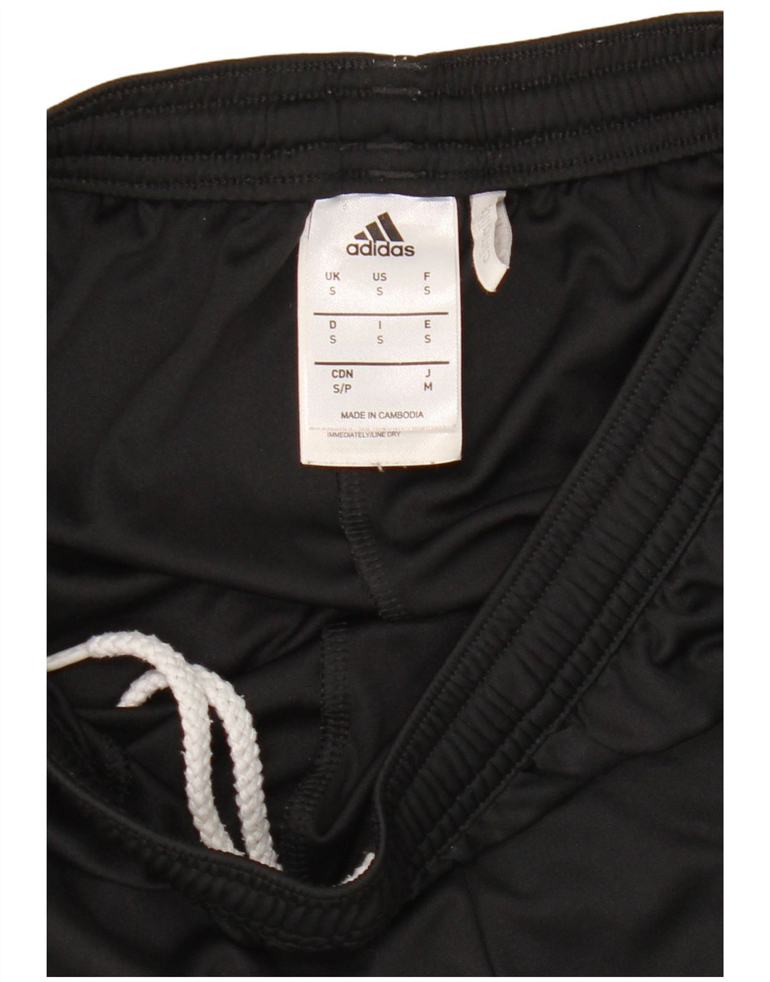 Męskie spodenki sportowe Adidas Climalite, mały, czarny poliester z blokami kolorów