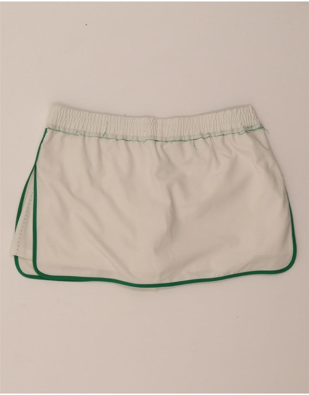 ZARA Womens Skort UK 14 Medium  White Viscose Vintage Zara and Second-Hand Zara from Messina Hembry 