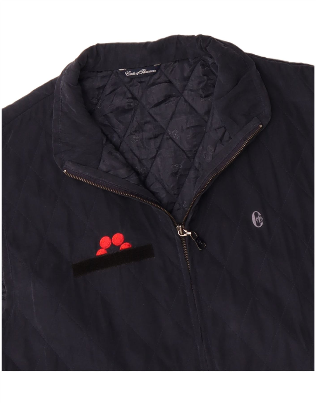 Męska pikowana kamizelka CONTE OF FLORENCE UK 44 2XL granatowa