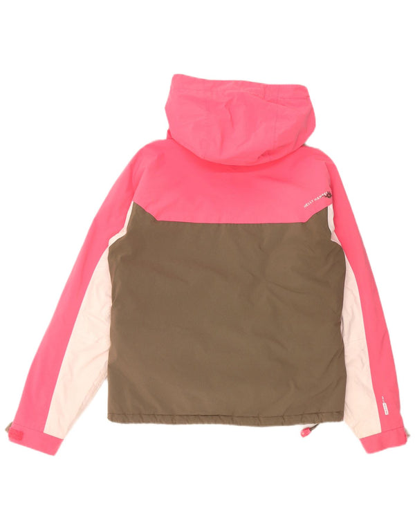 HELLY HANSEN Womens Windbreaker Jacket UK 14 Medium Multicoloured