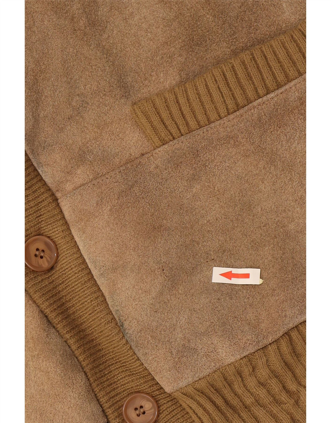 Sweter męski w stylu vintage, 2XL, beżowy