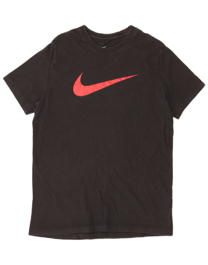 Męska koszulka z grafiką Nike, XL, czarna, bawełniana