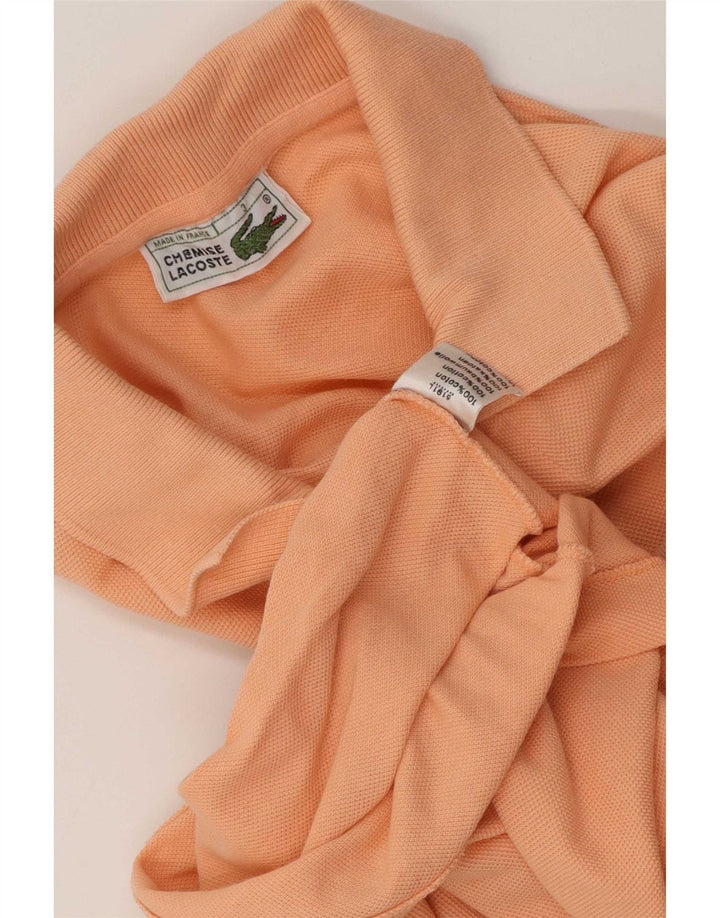 Męska koszulka polo Lacoste, rozmiar 3, mała, różowa, bawełniana