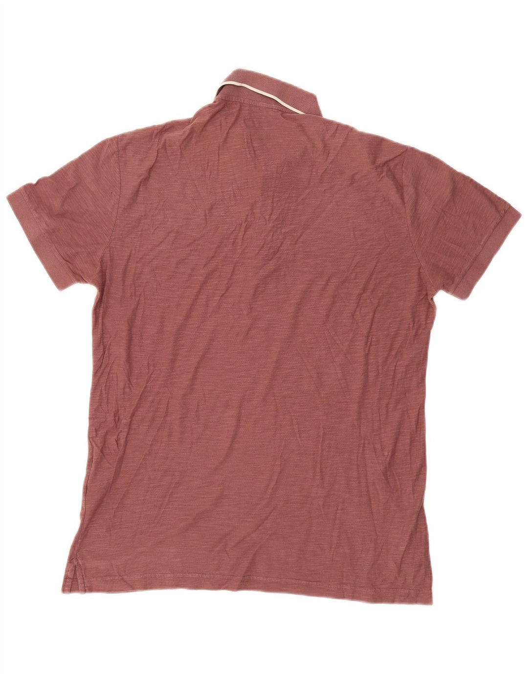 Męska koszulka polo Brooksfield IT 52, duża, bordowa, bawełniana, klasyczna