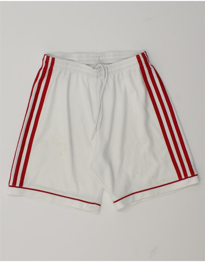 Męskie spodenki sportowe Adidas Climalite XS, biały poliester