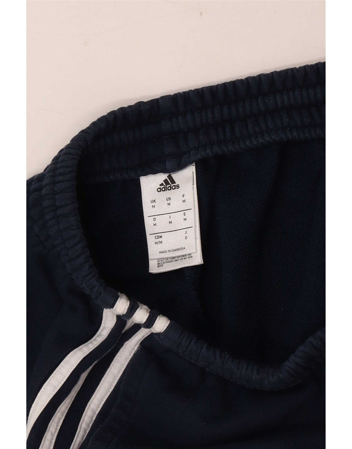 Męskie spodenki sportowe Adidas, średnie, granatowe, bawełniane