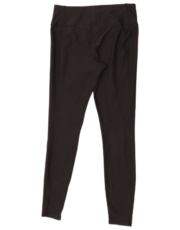 Damskie legginsy Nike Dri Fit UK 14, średni czarny poliester
