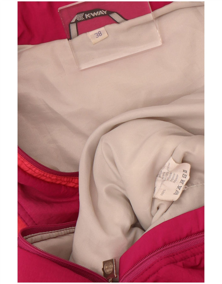 Damski kombinezon narciarski K-Way Graphic, oversize EU 38, średni różowy poliamid