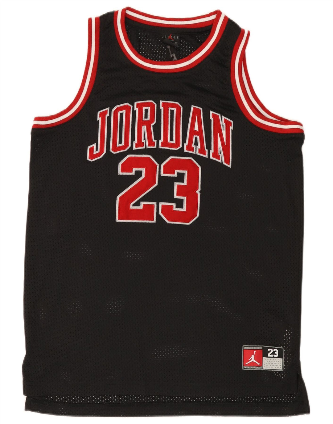 Chłopięca kamizelka z grafiką Jordan 13-14 lat XL, czarny poliester