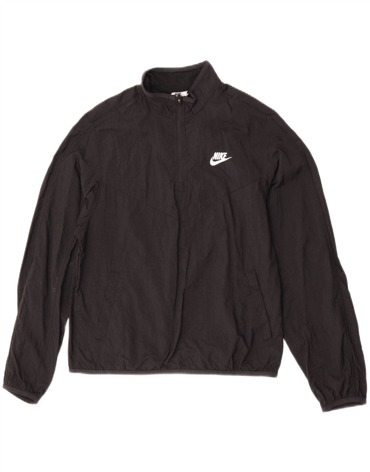 Chłopięca bluza dresowa z grafiką Nike 13-14 lat XL, czarny nylon