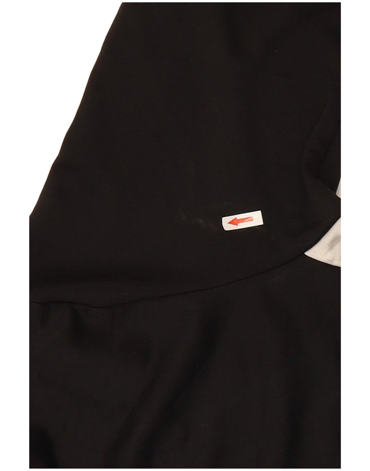 Męska bluza dresowa Adidas, duża, czarna, poliestrowa z blokami kolorów