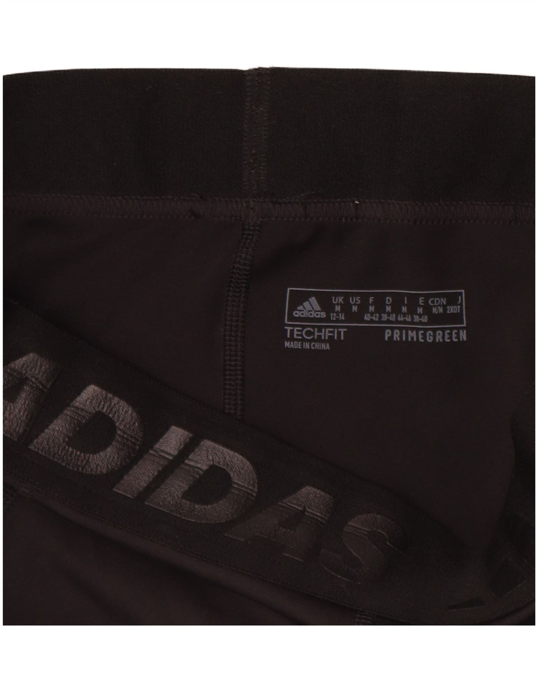 Damskie legginsy Adidas Graphic UK 12/14 Średni czarny poliester