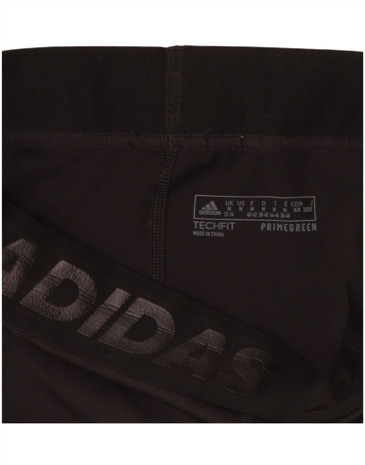 Damskie legginsy Adidas Graphic UK 12/14 Średni czarny poliester