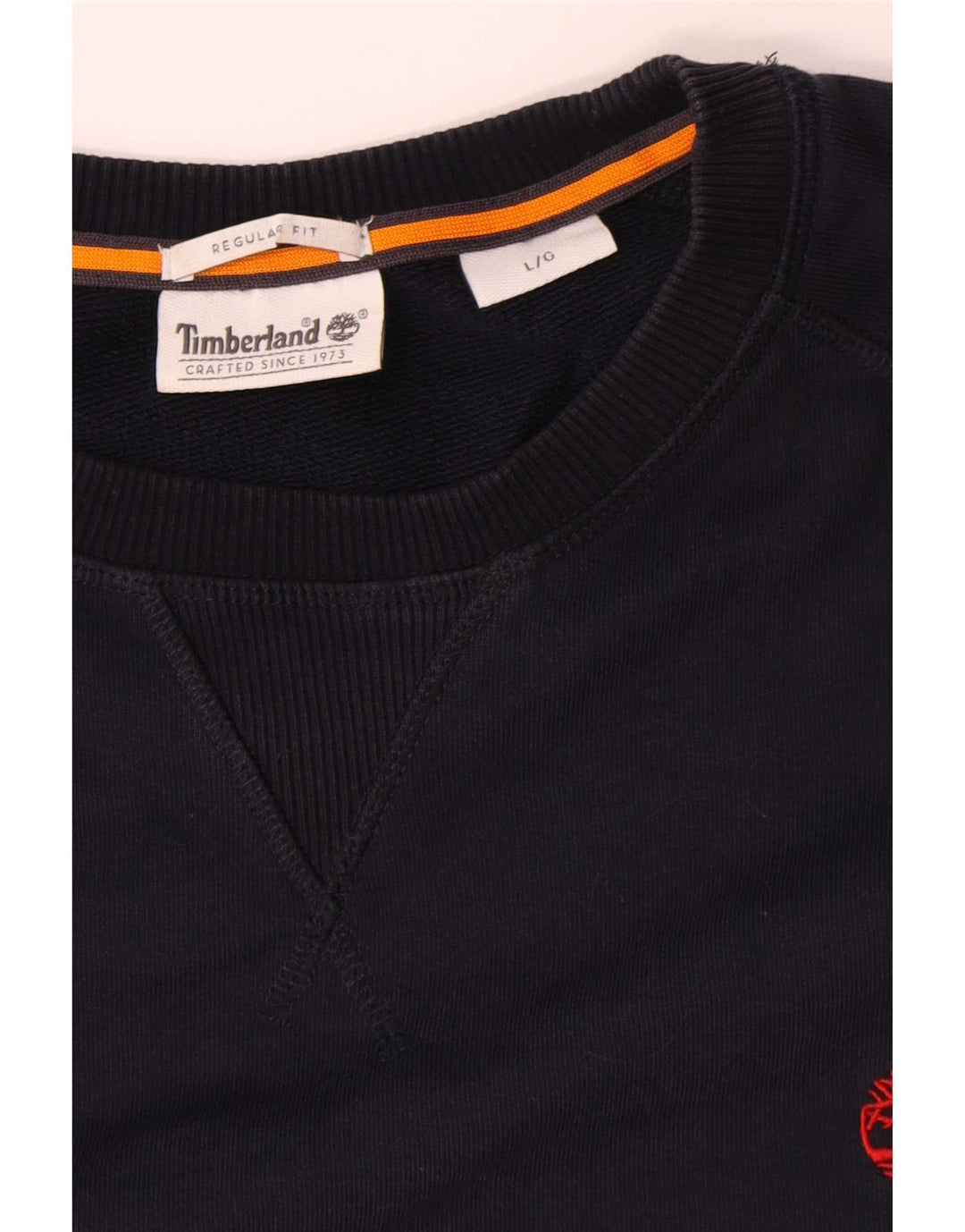 Męska bluza Timberland o regularnym kroju, duża, granatowa, bawełniana
